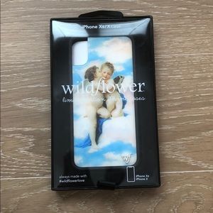 angels wildflower iphone x/xs case